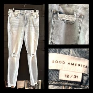 Good American Jeans Size 12/31 Like New